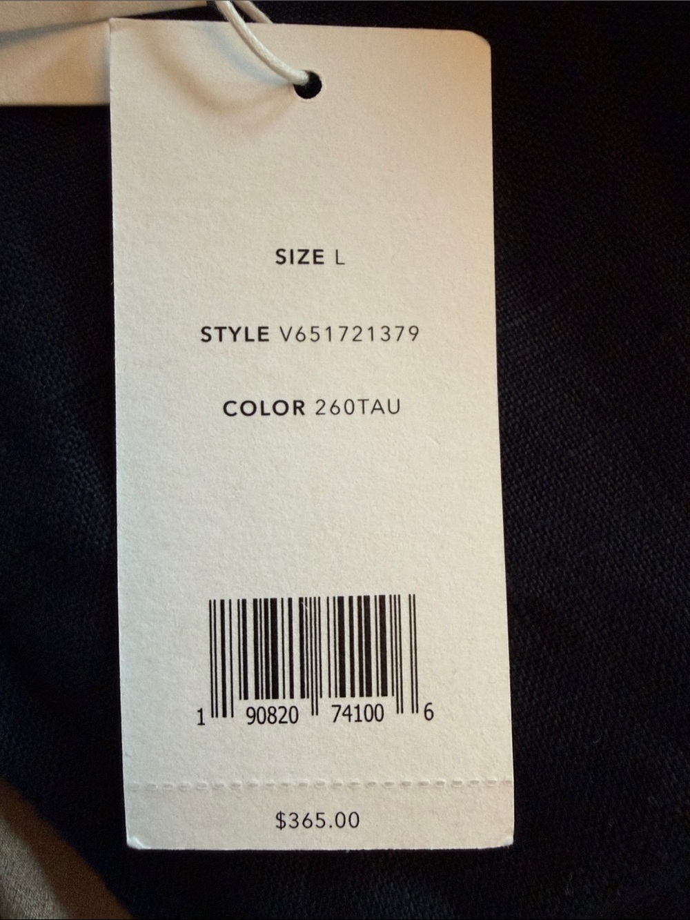 NWT: Vince Satin Wide Leg Drawstring Pants - Olive Taupe - Size Large - Picture 6 of 6